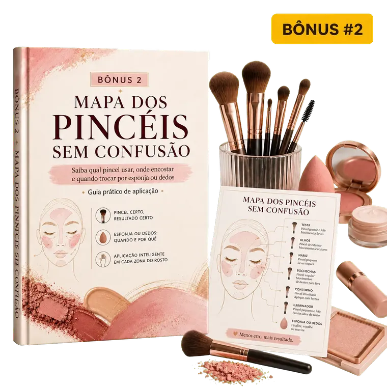 Bônus 2 — Mapa dos Pincéis Sem Confusão