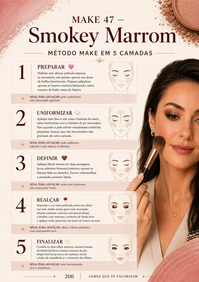 Página do guia: Make 47 Smokey Marrom