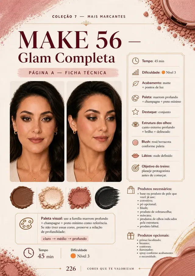 Página do guia: Make 56 Glam Completa