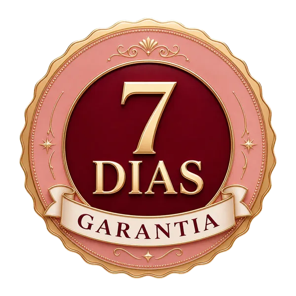 Selo de garantia de 7 dias
